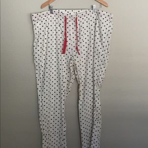 Polka Dot Flannel PJ Bottoms
